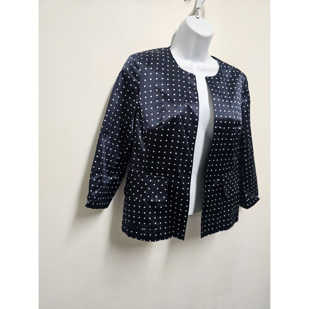 Pendleton Blazer Silk Blend Size 2 - image 3